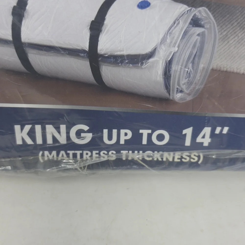 King/Cal-King Foam Mattress Vacuum Bag for Moving, Storage, Vacuum Seal Mattress